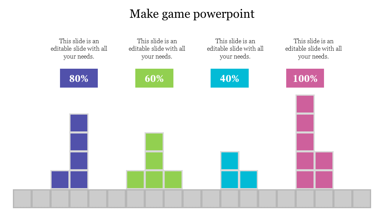 Bright How to Make Game PowerPoint Presentation Template